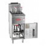 Avantco F3-ES-N 35-40 lb. Natural Gas Stainless Steel Floor Fryer - 70,000 BTU Avantco F3-ES-N 35-40 lb. Natural Gas Stainless Steel Floor Fryer - 70,000 BTU