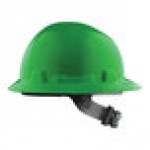 Lift Safety Briggs Green 4-Point Ratchet Suspension Full Brim Hard Hat HBFE-7G