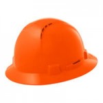 Lift Safety Briggs Green 4-Point Ratchet Suspension Full Brim Hard Hat HBFE-7G