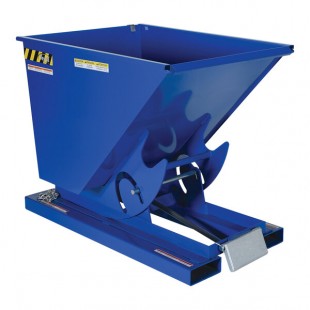 Vestil 0.50 Cubic Yard Light-Duty Self-Dumping Steel Forklift Hopper D-50-LD - 2,000 lb. Capacity Vestil 0.50 Cubic Yard Light-Duty Self-Dumping Steel Forklift Hopper D-50-LD - 2,000 lb. Capacity