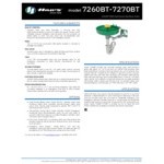 Haws Axion MSR 7260BT-7270BT Wall-Mount Eye / Face Wash Station with Bracket and Trap