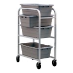 New Age Industrial Standard Series 3-Lug Aluminum Lug Dolly / Bussing Cart 99304
