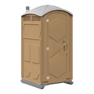 J & J Echo One ET701101X2608 Tan Portable Restroom - Assembled J & J Echo One ET701101X2608 Tan Portable Restroom - Assembled