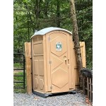 J & J Echo One ET701101X2608 Tan Portable Restroom - Assembled J & J Echo One ET701101X2608 Tan Portable Restroom - Assembled