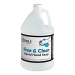 Noble 1 Gallon / 128 oz. Free & Clear Ready-to-Use Liquid Hand Soap - 4/Case Noble 1 Gallon / 128 oz. Free & Clear Ready-to-Use Liquid Hand Soap - 4/Case