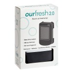 Fresh Products Ourfresh 2.0 OFCAB-F-000I012M-BLACK Black Air Freshener Cabinet - 12/Pack Fresh Products Ourfresh 2.0 OFCAB-F-000I012M-BLACK Black Air Freshener Cabinet - 12/Pack
