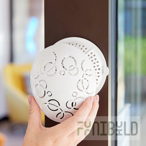 Fresh Products Easy Fresh EFA1B-F-012I072M-06 Cotton Blossom Scent Air Freshener Refill with Battery - 12/Pack