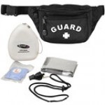 Kemp USA 10-103-ROY-S2 Royal Blue First Aid Hip Pack with Lifeguard Essential Supply Pack Kemp USA 10-103-ROY-S2 Royal Blue First Aid Hip Pack with Lifeguard Essential Supply Pack