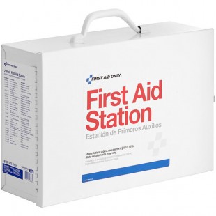 First Aid Only 6135 446-Piece 2-Shelf First Aid Cabinet First Aid Only 6135 446-Piece 2-Shelf First Aid Cabinet