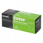 Toter RND32-B0200 32 Gallon Black Round Trash Can Toter RND32-B0200 32 Gallon Black Round Trash Can