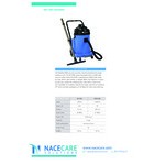 NaceCare Solutions WV 900 K-8026580 12 Gallon Wet / Dry Vacuum with BOW Tool Kit - 1200W, 220/240V NaceCare Solutions WV 900 K-8026580 12 Gallon Wet / Dry Vacuum with BOW Tool Kit - 1200W, 220/240V