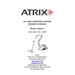 Atrix AHSC-1 Lil' Red 0.5 Gallon Canister Vacuum with HEPA Filtration and Tool Kit - 120V, 1200W Atrix AHSC-1 Lil' Red 0.5 Gallon Canister Vacuum with HEPA Filtration and Tool Kit - 120V, 1200W