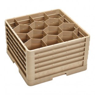 Vollrath CR18JJJJJ Traex® Rack Max 12 Compartment Beige Full-Size Closed Wall 11