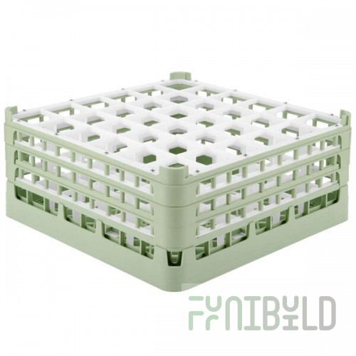 Vollrath 52716 Signature Full-Size Light Green 36-Compartment 7 1/8