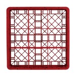 Vollrath TR10FF Traex® Full-Size Red 9-Compartment 6 3/8 Vollrath TR10FF Traex® Full-Size Red 9-Compartment 6 3/8