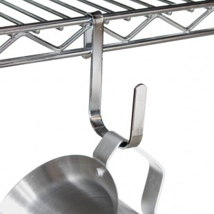 Metro HK25C Chrome Large Snap-On Hook - 2 Metro HK25C Chrome Large Snap-On Hook - 2