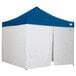 Caravan Canopy 21003605020 Traveler 10' x 10' Blue Light-Duty Commercial Grade Instant Canopy Kit