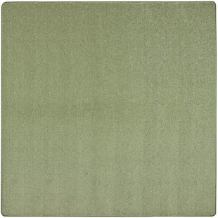 Joy Carpets Kid Essentials Endurance 12' Sage Square Area Rug