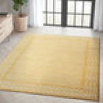 Abani Casa Collection 4' x 6' Yellow Moroccan Geometric Area Rug Abani Casa Collection 4' x 6' Yellow Moroccan Geometric Area Rug