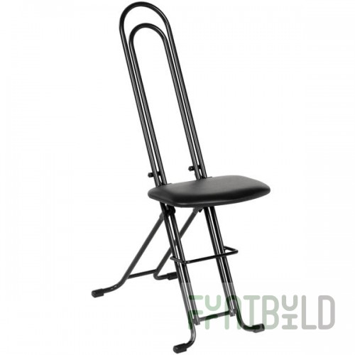 Vestil CPRO-800LP Folding Ergonomic Work Chair with 18