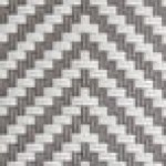 Lancaster Table & Seating Bistro Gray and White Chevron Weave Rattan Outdoor Side Chair Lancaster Table & Seating Bistro Gray and White Chevron Weave Rattan Outdoor Side Chair