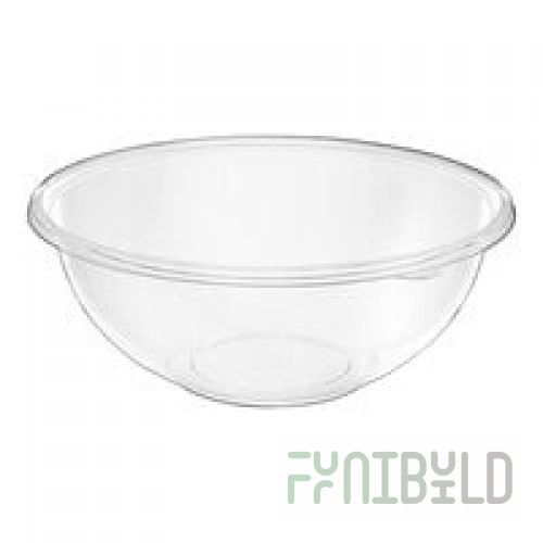 Fineline 5320-CL Super Bowl 320 oz. Clear PET Plastic Bowl - 25/Case