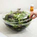Fineline 5320-CL Super Bowl 320 oz. Clear PET Plastic Bowl - 25/Case