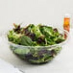 Fineline 5320-CL Super Bowl 320 oz. Clear PET Plastic Bowl - 25/Case