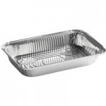 Choice Oblong Foil-Laminated Board Lid for 4 lb. Foil Take-Out Container - 250/Case Choice Oblong Foil-Laminated Board Lid for 4 lb. Foil Take-Out Container - 250/Case