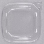 Placon 32 oz. Square Recycled PET Deli Container - 400/Case Placon 32 oz. Square Recycled PET Deli Container - 400/Case