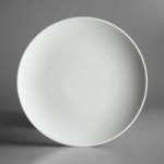 Schonwald 9125708 Allure 2.25 oz. Bone White Porcelain Dip Dish - 12/Case