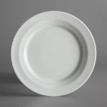Schonwald 9125708 Allure 2.25 oz. Bone White Porcelain Dip Dish - 12/Case