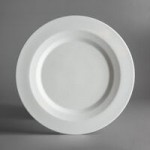 Schonwald 9125708 Allure 2.25 oz. Bone White Porcelain Dip Dish - 12/Case