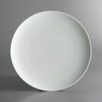 Schonwald 9125708 Allure 2.25 oz. Bone White Porcelain Dip Dish - 12/Case