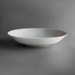Schonwald 9125708 Allure 2.25 oz. Bone White Porcelain Dip Dish - 12/Case