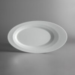 Schonwald 9125708 Allure 2.25 oz. Bone White Porcelain Dip Dish - 12/Case
