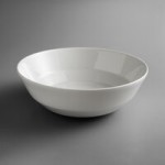 Schonwald 9125708 Allure 2.25 oz. Bone White Porcelain Dip Dish - 12/Case