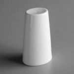 Schonwald 9125708 Allure 2.25 oz. Bone White Porcelain Dip Dish - 12/Case