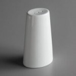 Schonwald 9125708 Allure 2.25 oz. Bone White Porcelain Dip Dish - 12/Case