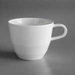 Schonwald 9125708 Allure 2.25 oz. Bone White Porcelain Dip Dish - 12/Case
