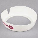 TableCraft CM22 Imprinted White Plastic TableCraft CM22 Imprinted White Plastic