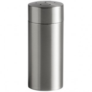 Libbey SS-100 3.5 oz Brushed Metal Stainless Steel Salt Shaker - 6/Case Libbey SS-100 3.5 oz Brushed Metal Stainless Steel Salt Shaker - 6/Case