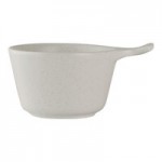 The Potter's Collection by Robert Gordon from Steelite International 1.75 oz. Round Shell Porcelain Stack Ramekin - 36/Case
