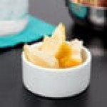 Libbey BW-008 Chef's Selection II 1.75 oz. Ultra Bright White Porcelain Disk Bowl - 36/Case Libbey BW-008 Chef's Selection II 1.75 oz. Ultra Bright White Porcelain Disk Bowl - 36/Case