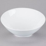Libbey BW-008 Chef's Selection II 1.75 oz. Ultra Bright White Porcelain Disk Bowl - 36/Case Libbey BW-008 Chef's Selection II 1.75 oz. Ultra Bright White Porcelain Disk Bowl - 36/Case