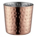 Choice 1.5 oz. Hammered Copper-Plated Stainless Steel Round Sauce Cup - 12/Pack Choice 1.5 oz. Hammered Copper-Plated Stainless Steel Round Sauce Cup - 12/Pack
