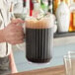 Choice 72 oz. Clear SAN Plastic Beverage Pitcher with 3 Spouts Choice 72 oz. Clear SAN Plastic Beverage Pitcher with 3 Spouts