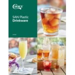 Choice 72 oz. Clear SAN Plastic Beverage Pitcher with 3 Spouts Choice 72 oz. Clear SAN Plastic Beverage Pitcher with 3 Spouts