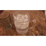 Choice 72 oz. Clear SAN Plastic Beverage Pitcher with 3 Spouts Choice 72 oz. Clear SAN Plastic Beverage Pitcher with 3 Spouts