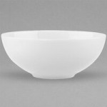 Villeroy & Boch 16-3272-3170 Stella Hotel 68 oz. White Bone Porcelain Salad Bowl - 6/Pack Villeroy & Boch 16-3272-3170 Stella Hotel 68 oz. White Bone Porcelain Salad Bowl - 6/Pack
